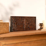 Seven day Creation God Adam Eve Wood Art Decor - BGCOPPER