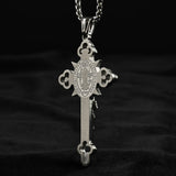 St. Benedict Exorcism Cross Necklace - Bless you and your family - BGCOPPER