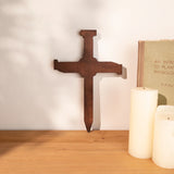Wood Nail Cross Wall Decor - Best Home Cross Decor - BGCOPPER