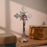 Vintage Cross Tabletop Ornament Decorative Art - BGCOPPER