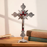 Vintage Cross Tabletop Ornament Decorative Art - BGCOPPER