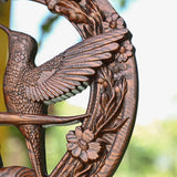 Bgcopper Natural Beauty Hummingbird Hollow Wood Carving Wall decor - BGCOPPER