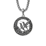 S925K Silver Hummingbird Necklace - BGCOPPER