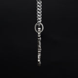 S925K Silver Saint Michael Pendant: Courage in the Heart