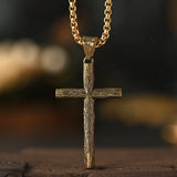 S925K Silver Cross Necklace: Embodiment of the Light of Faith - BGCOPPER