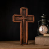 Star of Bethlehem Cross - "Star of Jesus" - BGCOPPER