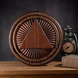 Trithemius Practice Table Altar Table Decorations Solid Wood Carvings Soul Summoning Tools Summoning Spells Prayer Decorations - BGCOPPER