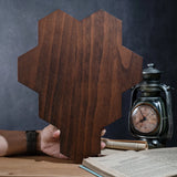 New Arrivals Handmade Wood Bee Wall Decor - Gardening Gift for Nature Lovers & Beekeepers - BGCOPPER