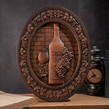 Wooden Wine Wall Decoration wooden home decor product image