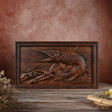 Fisherman Catching Dreams Wooden Wall Decor Wall Hanging - BGCOPPER