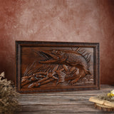 Fisherman Catching Dreams Wooden Wall Decor Wall Hanging - BGCOPPER