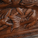 Fisherman Catching Dreams Wooden Wall Decor Wall Hanging - BGCOPPER