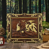 Jesus Baptism Wooden Wall Decoration - BGCOPPER