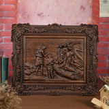 Jesus Baptism Wooden Wall Decoration - BGCOPPER