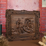 Jesus Baptism Wooden Wall Decoration - BGCOPPER