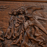 Jesus Baptism Wooden Wall Decoration - BGCOPPER