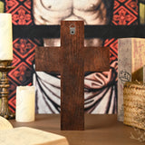 Nativity Scene Crucifix Wooden Wall Decoration - BGCOPPER