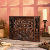 Jesus and the Apostles Wooden Wall Hanging - BGCOPPER