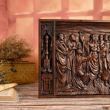 Jesus and the Apostles Wooden Wall Hanging - BGCOPPER