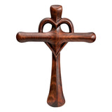 Love Cross Wooden Carving Ornament - BGCOPPER