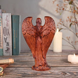 Metatron Angel Cube Beechwood Guardian Ornament: Soulful Resonance of Faith and Art - BGCOPPER