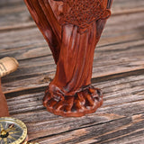 Metatron Angel Cube Beechwood Guardian Ornament: Soulful Resonance of Faith and Art - BGCOPPER