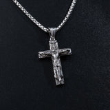 Titanium Steel Trinity Cross Necklace (New Christmas Gift) - BGCOPPER