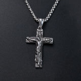 Titanium Steel Trinity Cross Necklace (New Christmas Gift) - BGCOPPER