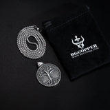 New titanium steel tree of life necklace - BGCOPPER