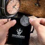 New titanium steel tree of life necklace - BGCOPPER