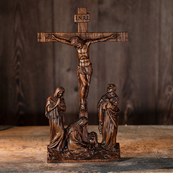 New Product Jesus crucifixion scene ornaments