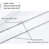 No Longer By My Side Forever in My Heart Urn Pendant Necklace for Ashes - BGCOPPER