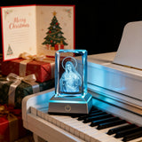 Our Lady of the Immaculate Heart Crystal Ornament