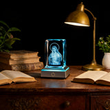 Our Lady of the Immaculate Heart Crystal Ornament