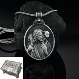 Shepherd Jesus Christ with Lamb Christian Necklace - BGCOPPER