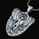 Archangel Michael Necklace - Gives us the strength and courage to move forward! - BGCOPPER