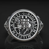 S925K Silver Paladin Ring - BGCOPPER