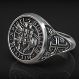 S925K Silver Paladin Ring - BGCOPPER