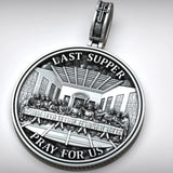 The Last Supper S925K Silver Necklace - BGCOPPER