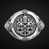 S925K Silver St. Peter's Key to Heaven Ring - BGCOPPER