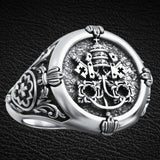 S925K Silver St. Peter's Key to Heaven Ring - BGCOPPER