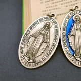 Catholic Miraculous Medal Necklace: Sacred Symbol and Exemplary Craftsmanship - BGCOPPER
