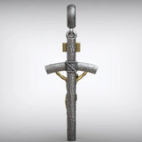 BGCOPPER S925K Silver Crucifix of Jesus Christ: A Timeless Masterpiece of Faith and Art - BGCOPPER