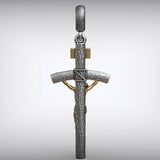 BGCOPPER S925K Silver Crucifix of Jesus Christ: A Timeless Masterpiece of Faith and Art - BGCOPPER