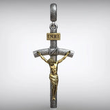 BGCOPPER S925K Silver Crucifix of Jesus Christ: A Timeless Masterpiece of Faith and Art - BGCOPPER