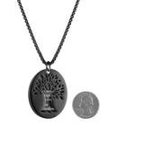 Tree of Life Prayer Stainless Steel Necklace – Growth, Faith & Courage