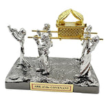 The Ark of the Covenant Statue with Carriers, Religious Floor Mount Sculpture, Thanksgiving Spiritual Decoration - BGCOPPER