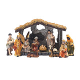 Christmas manger set scene ornaments gift box - BGCOPPER