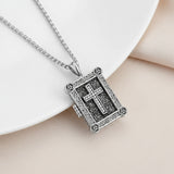 Celtic Cross Photo Locket Necklace – Keep Faith & Loved Ones Close