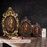 2023 New Religious gift with rich details of the wooden statue of Our Lady of Guadalupe - BGCOPPER